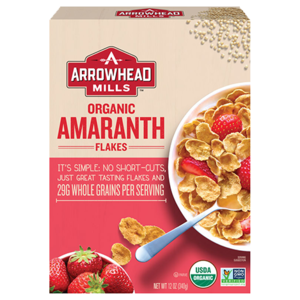 Готовый завтрак Arrowhead Mills Organic Amaranth Flakes хлопья, коробка (фото modal nav 1)