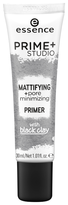 Essence матирующий праймер Prime Studio Mattifying Pore Minimizing Primer with Black Clay 30 мл (фото modal 1)