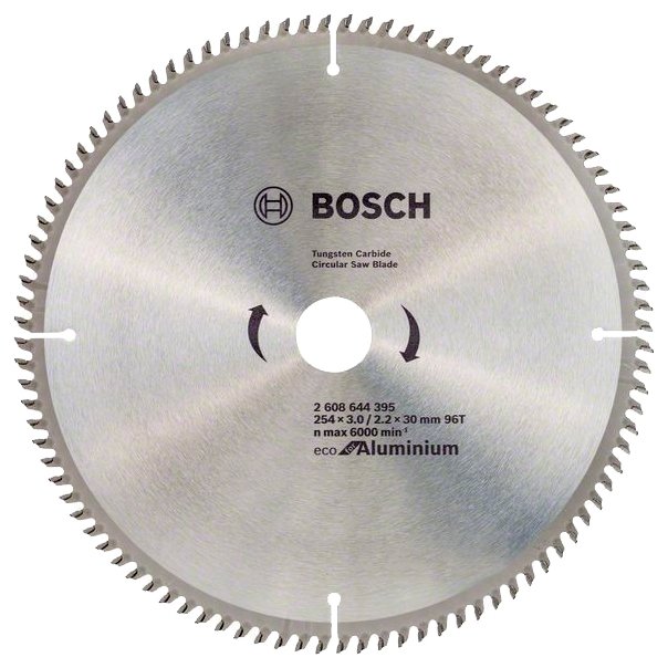 Пильный диск BOSCH Eco Aluminium 2608644395 254х30 мм (фото modal 1)