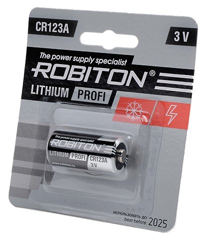 Батарейка ROBITON Lithium Profi CR123A (фото modal 1)