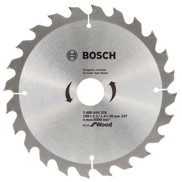 Пильный диск BOSCH Eco Wood 2608644376 190х30 мм (фото modal 1)