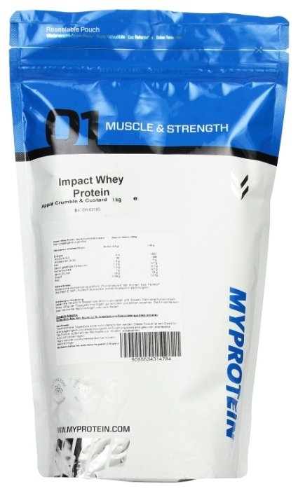 Протеин Myprotein Impact Whey Protein (1 кг) (фото modal 16)