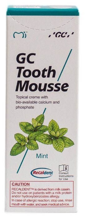 Зубная паста GC Corporation Tooth mousse, мята (фото modal 2)