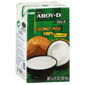 Aroy-D Молоко кокосовое 60%, 250 мл (фото modal nav 1)