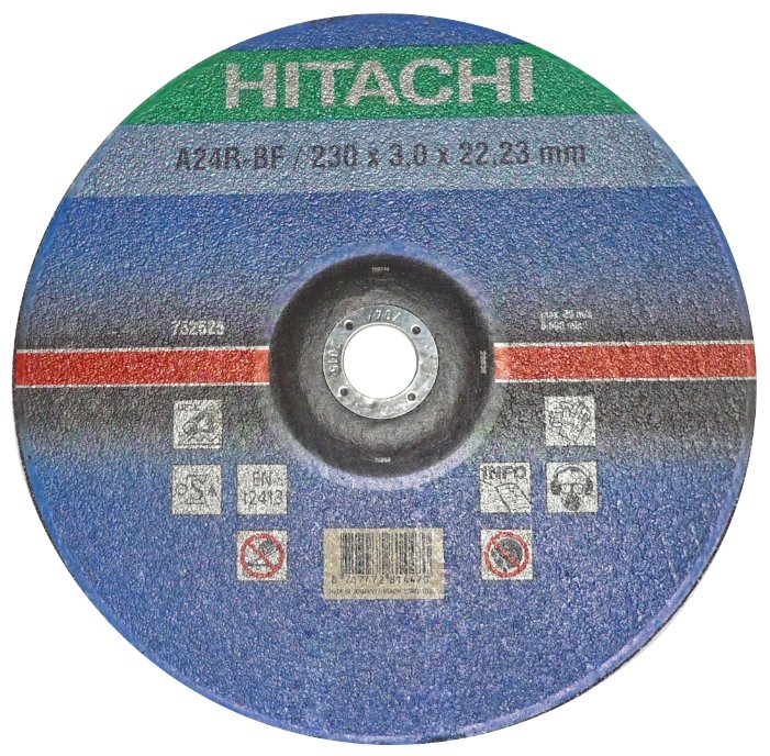 Диск отрезной 230x3x22.23 Hitachi 752525 (фото modal 1)