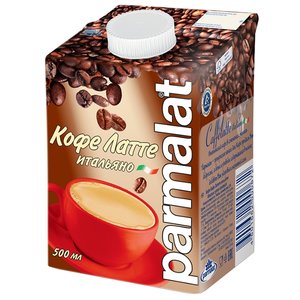 Коктейль молочный Parmalat кофе латте итальяно 0.5 л (фото modal nav 1)