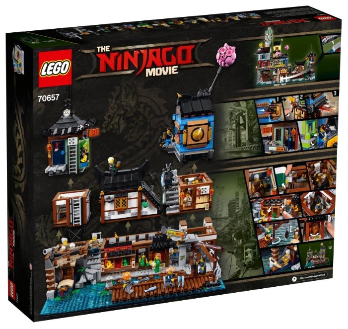 Конструктор LEGO The Ninjago Movie 70657 Порт Ниндзяго Сити (фото modal 2)