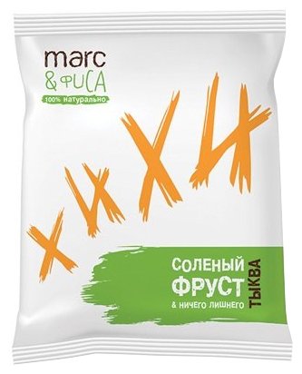 Соленый фруст Marc&Фиса Тыква и кукуруза 50 г (фото modal 1)