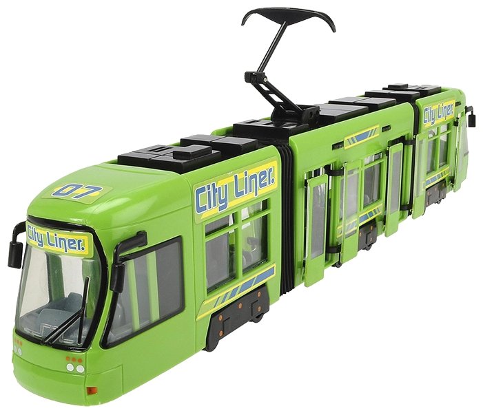 Трамвай Dickie Toys Городской трамвай (3749005) 46 см (фото modal 1)