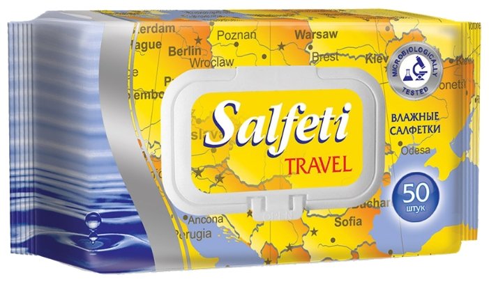 Влажные салфетки Salfeti Travel (фото modal 1)