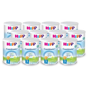 Смесь HiPP 3 Combiotic (с 10 месяцев) 350 г, 12 шт. (фото modal nav 1)