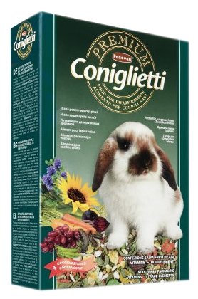 Комплексный корм для декоративных кроликов Padovan Premium coniglietti (фото modal 1)