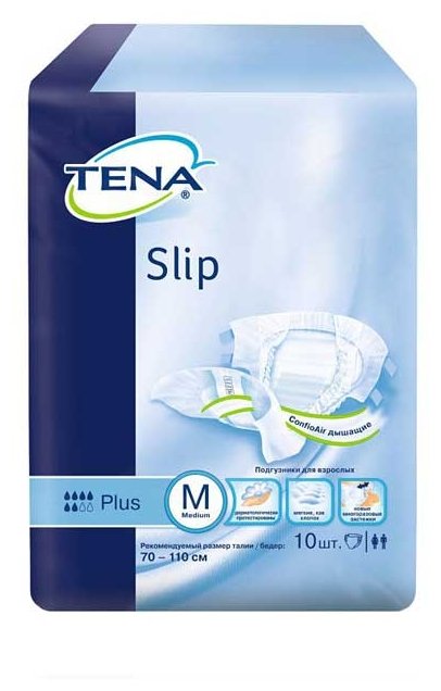 Подгузники TENA Slip Plus (710920/710810) (10 шт.) (фото modal 3)