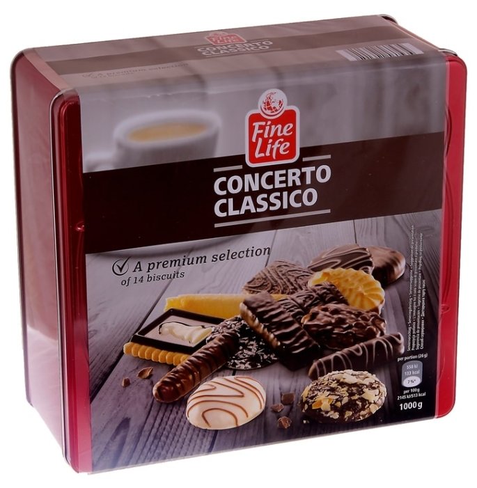 Печенье Fine Life Concerto classico, 1 кг (фото modal 2)