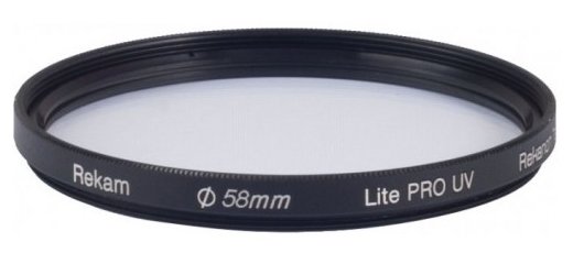 Светофильтр ультрафиолетовый Rekam Lite Pro UV 58 мм (фото modal 1)