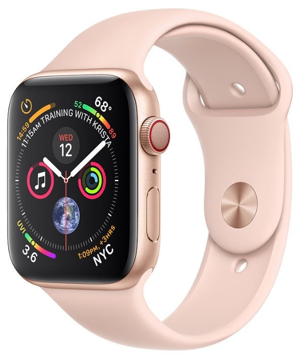 Часы Apple Watch Series 4 GPS + Cellular 40mm Aluminum Case with Sport Band (фото modal 3)