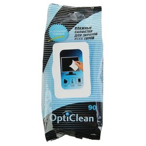 Opti Clean для экранов всех типов влажные салфетки 90 шт. (фото modal nav 3)
