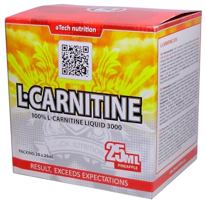 ATech Nutrition L-карнитин 3000 Liquid (500 мл) (фото modal 1)