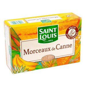 Сахар Saint Louis Тростниковый коричневый кусковой (фото modal nav 1)