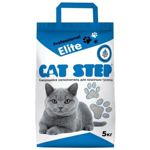 Наполнитель Cat Step Professional Elite бентонитовый комкующийся (5 кг) (фото modal nav 1)
