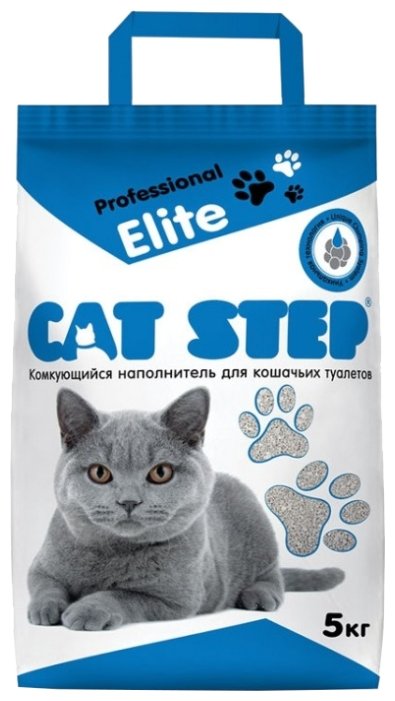 Наполнитель Cat Step Professional Elite бентонитовый комкующийся (5 кг) (фото modal 1)