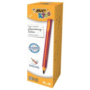 BIC Набор чернографитных карандашей Kids Pink 12 шт (919263) (фото modal nav 1)
