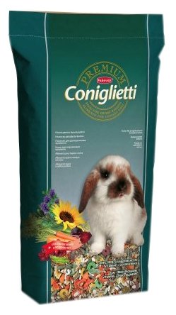 Комплексный корм для декоративных кроликов Padovan Premium coniglietti (фото modal 3)