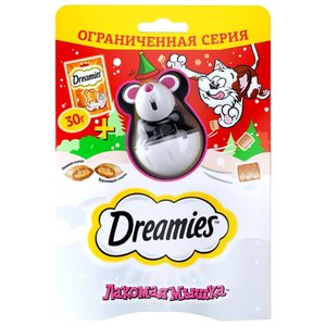 Лакомство для кошек Dreamies Лакомая мышка с курицей (фото modal nav 1)