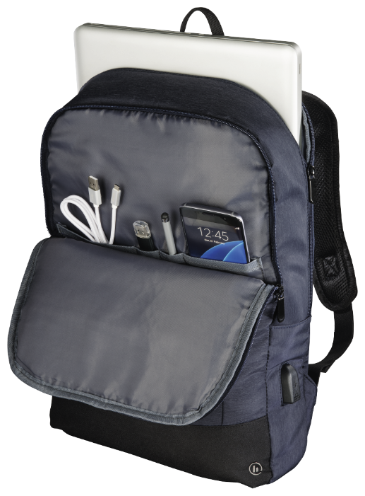 Рюкзак HAMA Manchester Notebook Backpack 17.3 (фото modal 2)