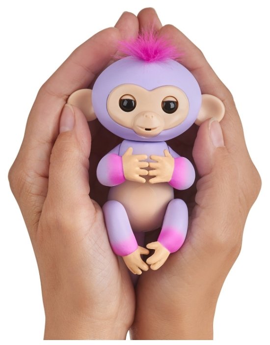 Интерактивная игрушка робот WowWee Fingerlings Ручная обезьянка Двухцветная (фото modal 3)