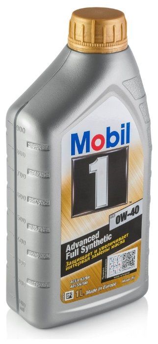 Моторное масло MOBIL 1 FS 0W-40 1 л (фото modal 2)