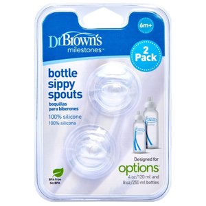 Соска Dr. Brown's Соска-носик для бутылочки с узким горлом, 2шт (фото modal nav 1)