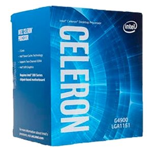 Процессор Intel Celeron G4900 Coffee Lake (3100MHz, LGA1151 v2, L3 2048Kb) (фото modal nav 1)
