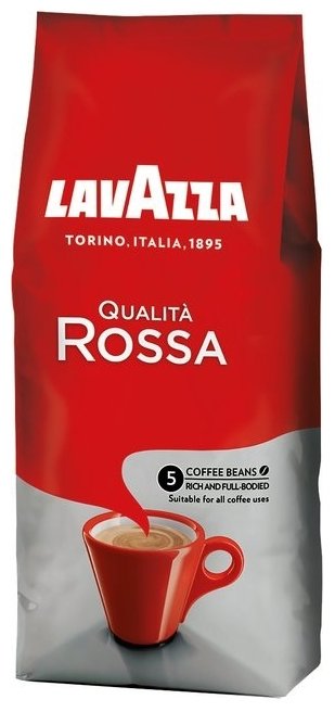 Кофе в зернах Lavazza Qualita Rossa (фото modal 1)
