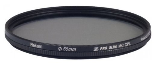 Светофильтр поляризационный круговой Rekam Z Pro Slim CPL MC 55 мм (фото modal 1)
