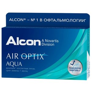 Air Optix (Alcon) Aqua (3 линзы) (фото modal nav 1)