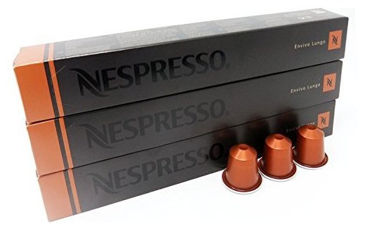 Кофе в капсулах Nespresso Envivo Lungo (10 шт.) (фото modal 2)