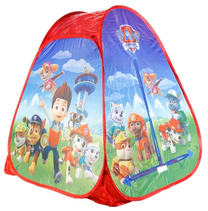 Палатка Играем вместе Щенячий патруль в сумке GFA-PP01-R (фото modal 1)
