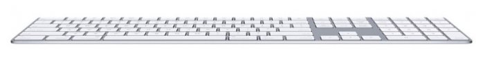 Клавиатура Apple Magic Keyboard with Numeric Keypad (MQ052RS/A) Silver Bluetooth (фото modal 4)