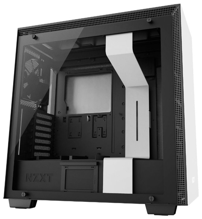 Компьютерный корпус NZXT H700i White/black (фото modal 1)