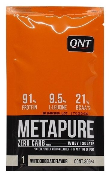 Протеин QNT Metapure Zero Carb (30 г) (фото modal 3)