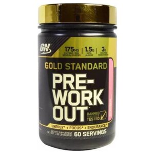 Предтренировочный комплекс Optimum Nutrition Gold Standard Pre-Workout (600 г) (фото modal nav 1)