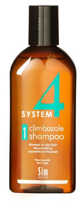 Sim Sensitive SYSTEM 4 Climbazole Shampoo 1 Терапевтический шампунь № 1 для нормальной и жирной кожи головы (фото modal 3)