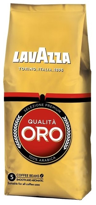 Кофе в зернах Lavazza Qualita Oro (фото modal 1)