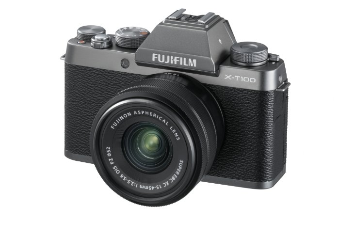 Фотоаппарат со сменной оптикой Fujifilm X-T100 Kit (фото modal 1)