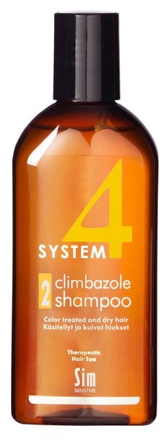 Sim Sensitive SYSTEM 4 Climbazole Shampoo 2 Терапевтический шампунь № 2 для сухих, окрашенных и поврежденных волос (фото modal 3)
