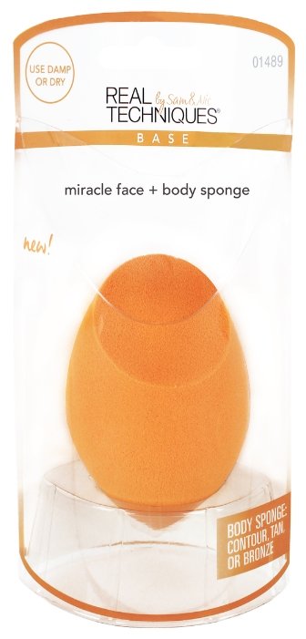Спонж Real Techniques Miracle Face + Body Sponge (фото modal 3)