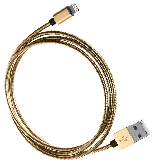 Кабель Qumo USB - Lightning (MFI fullmetaL) 1 м (фото modal 3)