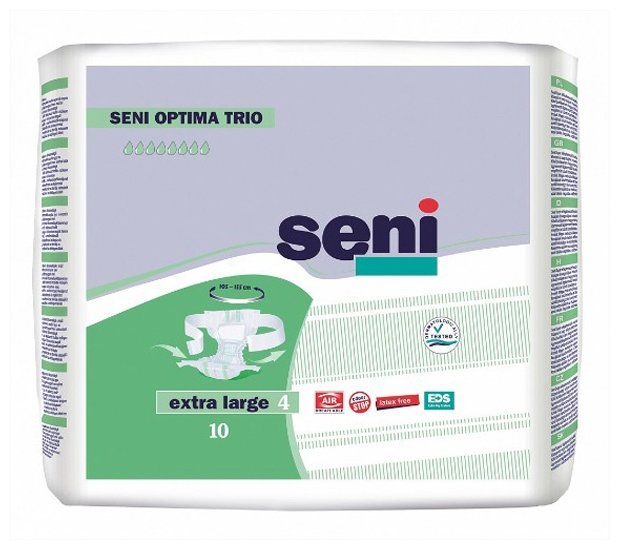 Подгузники Seni Optima Trio (10 шт.) (фото modal 5)