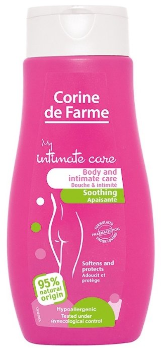CORINE de FARME Крем-гель для интимной гигиены My Intimate Care успокаивающий, 250 мл (фото modal 1)